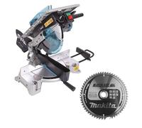 Pack scie à onglet et délignage LH1040 MAKITA + lame bois carbure B-32801