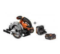 Pack Scie circulaire 165 mm- BKS18C2-0 + Pack batterie 4.0 Ah et chargeur 18V AEG Powertools