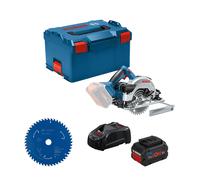 Pack Scie circulaire Ø165 mm GKS 18V-57G + 1 Lame Expert for Wood Ø165x1,5/1 T48 BOSCH