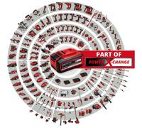 Pack scie plongeante Pro + 2 rails de guidage, coffret et starter kit 36V - Power X-Change EINHELL