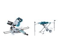 Pack Scie radiale Ø216 mm LS0815FLN + piètement DEAWST05 MAKITA