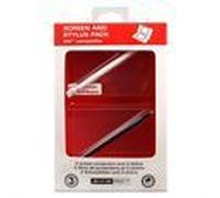 Pack Screen & Stylus - 2 Films De Protection Et 2 Stylets Pour Dsi - Nintendo Ds