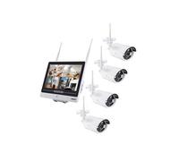 pack semac 2x caméras pro vidéo surveillance full hd 1080p 12pouces 2 caméras supplémentaires