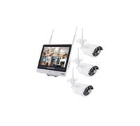 pack semac kit 2x cameras pro vidéo surveillance full hd 1080p 12pouces caméra sup kit ipcam5