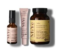 Pack sensualité brume + gel intime + compléments sérénité | Pré & postbiotiques, acide hyaluronique, safran & magnesium | Lubrifie, apaise & hydrate la zone intime | Sans hormones ni parfum | MiYé