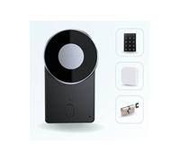 Pack serrure connectée locky-4 smart lock 2.0 + clavier sans fil + passerelle + cylindre ajustable