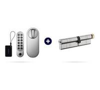 Pack serrure intelligente U200 avec cylindre ajustable - Argent - Aqara