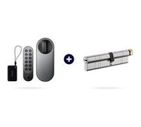 Pack serrure intelligente U200 avec cylindre ajustable - Noir - Aqara