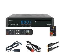 pack servimat récepteur satellite full hd carte tntsat v6 câble hdmi câble 12v dép G