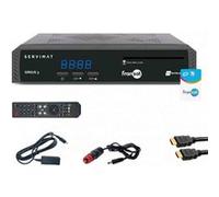 pack servimat récepteur tv satellite hd carte fransat câble hdmi câble 12v déport G