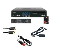 PACK SERVIMAT VEGA 3 Décodeur satellite HD + Carte TNTSAT + Câble 12V + HDMI + IR