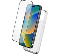Protection Pack - Coque de protection pour téléphone portable - 60 % de verre recyclé, polyuréthanne thermoplastique (TPU) - transparent - pour Apple