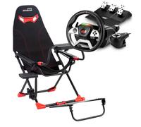 Pack simulateur, siège volant et pédalier RACER pour PC et console