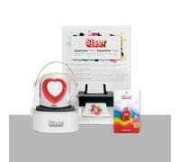 Pack Siser Baby Press « Print & Cut » - Comprend une mini-presse à chaud, 5 rouleaux de vinyle thermocollant EasyWeed, ainsi que des accessoires d'application et de transfert.