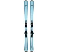 Pack ski." Rossignol Nova 4 White/silver + Xpress W 10 Gw B83 27 - Femme - Bleu / Blanc - taille 162 - modèle 2027