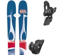 Pack ski." Armada Arv 84 (long) 24 + Fixations - Homme - Rouge / Bleu - taille 171 - modèle 2024