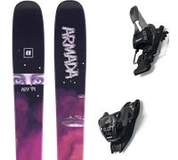 Pack ski." Armada Arv 94 Madsteez 26 + Fixations - Homme - Orange / Rose / Violet - taille 178 - modèle 2026