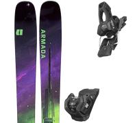 Pack ski." Armada Arv 94 Madsteez 27 + Fixations - Homme - Noir / Violet / Vert - taille 164 - modèle 2027