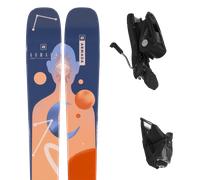 Pack ski." Armada Arw 88 Blue/coral 25 + Fixations - Femme - Bleu / Vert / Orange - taille 166 - modèle 2025