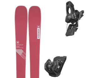 Pack ski." Armada Reliance 88 C Pink 25 + Fixations - Femme - Rose / Rouge - taille 160 - modèle 2025