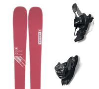 Pack ski." Armada Reliance 88 C Pink 25 + Fixations - Femme - Rose / Rouge - taille 168 - modèle 2025