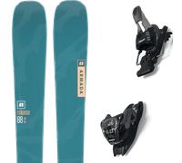 Pack ski." Armada Reliance 88 C Turquoise/coral 26 + Fixations - Femme - Bleu - taille 160 - modèle 2026