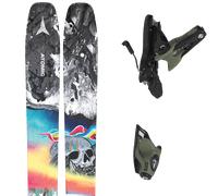 Pack ski." Atomic Bent Chetler 120 Black/muco 25 + Fixations - Homme - Noir / Multicolore - taille 176 - modèle 2025