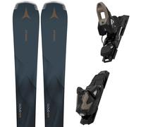 Pack ski." Atomic Cloud Q11 Lt Black/anthra + M 10 Gw Black/sand 26 - Femme - Noir / Gris - taille 155 - modèle 2026