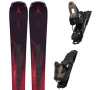 Pack ski." Atomic Cloud Q12 Rvsk C Pt Maroon R + M 10 Gw Black/sand 26 - Femme - Noir / Rouge - taille 166 - modèle 2026