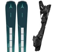 Pack ski." Atomic Cloud Q14 Rvsk S Petrol + Mi 12 Gw Black/smoke 26 - Femme - Vert - taille 152 - modèle 2026