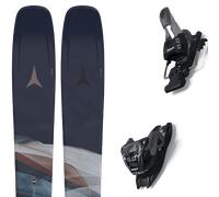 Pack ski." Atomic Maven 88 Cti Deep Ocean 26 + Fixations - Femme - Bleu - taille 165 - modèle 2026
