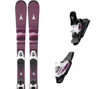Pack ski." Atomic Maven J 100-120 Red Purple + C 5 Gw 27 - Enfant - Rose / Violet - taille 100 - modèle 2027