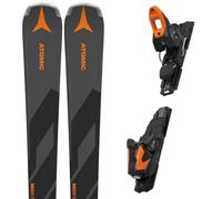 Pack ski." Atomic Redster Q4 Lt Grey/black + E M 10 Gw Black/orange 26 - Homme - Gris / Noir / Orange - taille 169 - modèle 2026