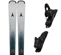 Pack ski." Atomic Redster Q5 Bright Silver/dark Slate + M 10 Gw 27 - Homme - Blanc / Noir / Gris - taille 177 - modèle 2027