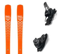 Pack ski." Black Crows Mirus Cor Orange 26 + Fixations - Homme - Orange / Blanc - taille 173 - modèle 2026