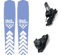 Pack ski." Black Crows Octo Birdie Light Pink 26 + Fixations - Femme - Bleu / Blanc - taille 173 - modèle 2026