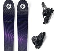 Pack ski." Blizzard Anomaly 102 Purple/white 26 + Fixations - Homme - Violet / Noir / Gris - taille 176 - modèle 2026