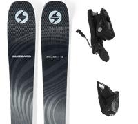 Pack ski." Blizzard Anomaly 84 Black/grey 26 + Fixations - Homme - Noir / Gris - taille 182 - modèle 2026