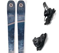 Pack ski." Blizzard Anomaly 88 Blue/or 27 + Fixations - Homme - Bleu / Beige - taille 182 - modèle 2027