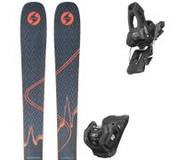 Pack ski." Blizzard Anomaly 88 Blue/orange 25 + Fixations - Homme - Noir / Gris / Orange - taille 176 - modèle 2025