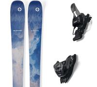 Blizzard Pack ski Black Pearl 88 Femme 152 cm Bleu – Fixations 11.0 TP 90mm Black Anthracite