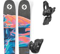 Pack ski." Blizzard Rustler 11 Black/orange 26 + Fixations - Homme - Bleu / Gris / Multicolore - taille 180 - modèle 2026