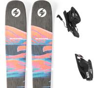 Pack ski." Blizzard Rustler Team Black/orange 26 + Fixations - Enfant - Noir / Multicolore - taille 156 - modèle 2026