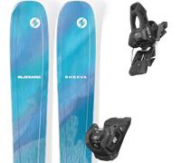 Pack ski." Blizzard Sheeva 9 Blue/teal 26 + Fixations - Femme - Bleu - taille 156 - modèle 2026