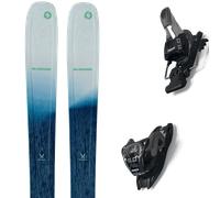 Pack ski." Blizzard Sheeva 9 Sarcelle 25 + Fixations - Femme - Bleu / Vert / Blanc - taille 168 - modèle 2025