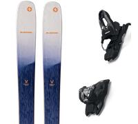 Pack ski." Blizzard Sheeva Team Orange 25 + Fixations - Enfant - Orange / Violet / Blanc - taille 156 - modèle 2025
