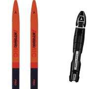 Pack ski de fond." Atomic Pro C2 Skintec Jr + Prolink Access Jr 24 - Enfant - Rouge / Noir - taille 140 - modèle 2024