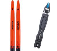 Pack ski de fond." Atomic Redster S5 Junior 24 + Fixations - Enfant - Rouge / Noir - taille 165 - modèle 2024