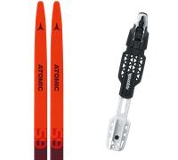 Pack ski de fond." Atomic Redster S9 Junior 23 + Fixations - Enfant - Rouge / Violet - taille 162 - modèle 2023