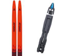 Pack ski de fond." Atomic Redster S9 Junior 23 + Fixations - Enfant - Rouge / Violet - taille 169 - modèle 2023